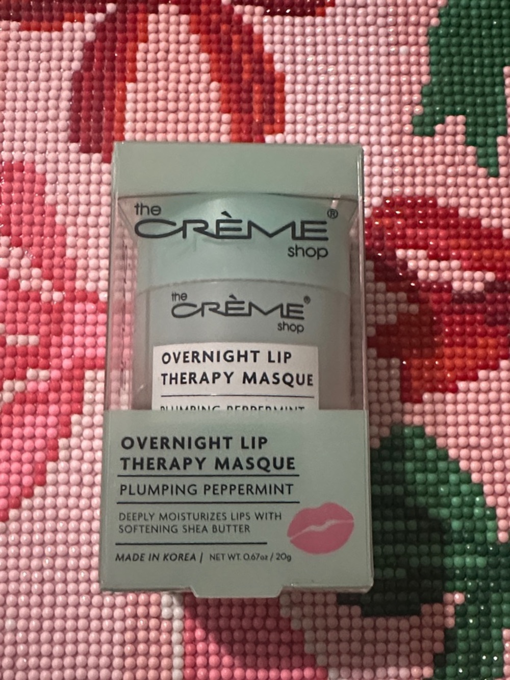 The Crème Shop Overnight Lip Therapy Masque - Mint